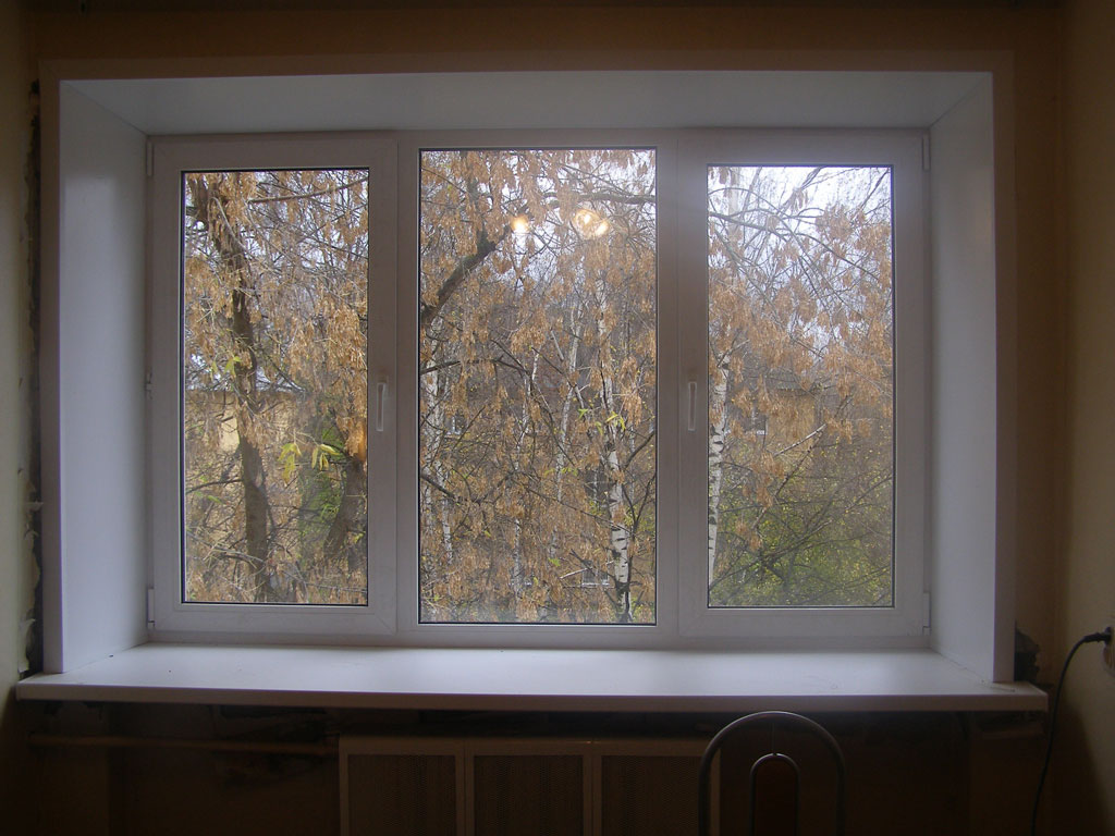 Готовые пластиковые окна для дачи и дома Истра